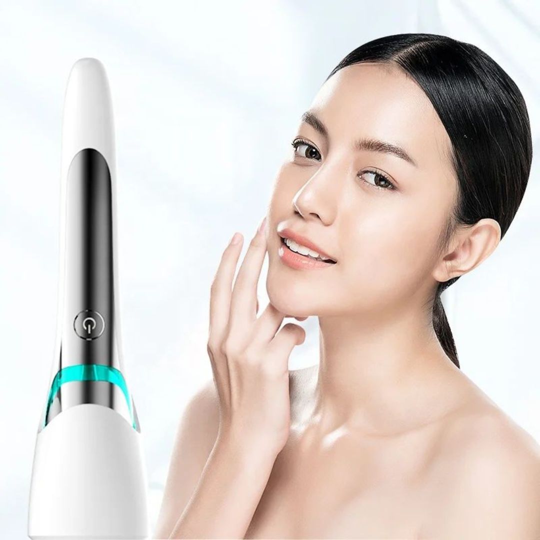 EyeLift™ Massage Pen - The Science of Cooling Metal Tips and High-Frequency Vibration in Collagen Synthesis