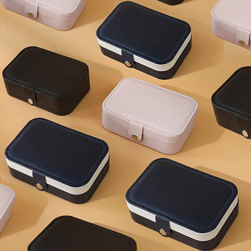 Preplexo Portable Dual Layer Jewelry Storage Box