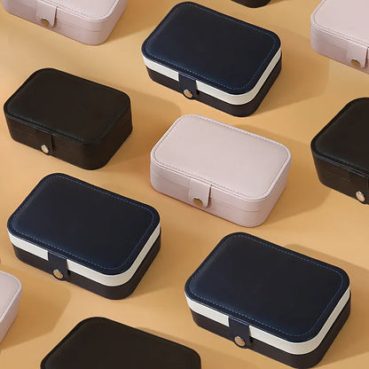 Preplexo Portable Dual Layer Jewelry Storage Box