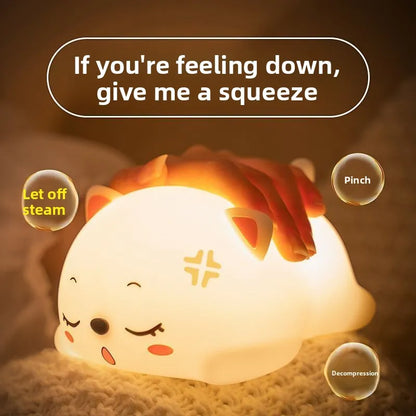 Preplexo Animal Shape Rechargeable Night Light