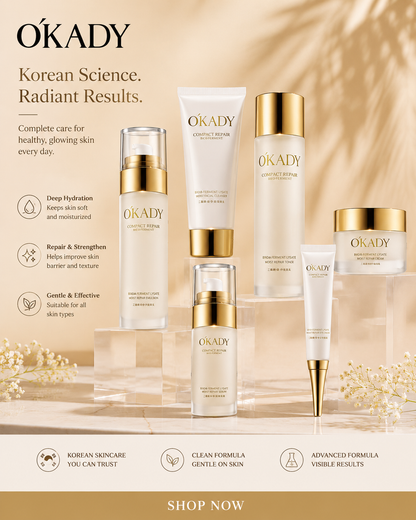 Preplexo ÓKADY Compact Repair Bio-Ferment Skincare Set