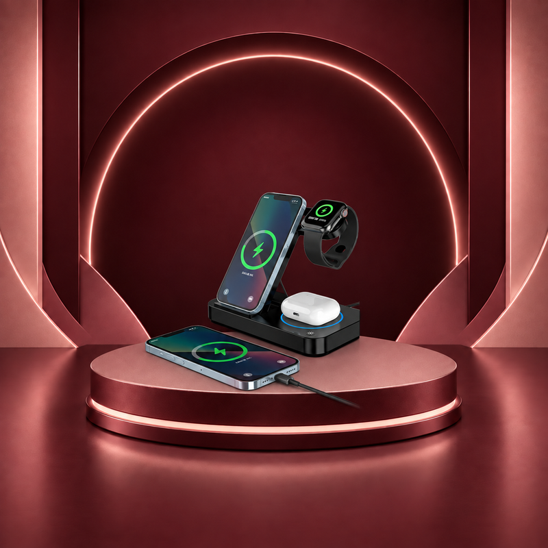 Perplexo Universal 4-in-1 Wireless Fast Charger