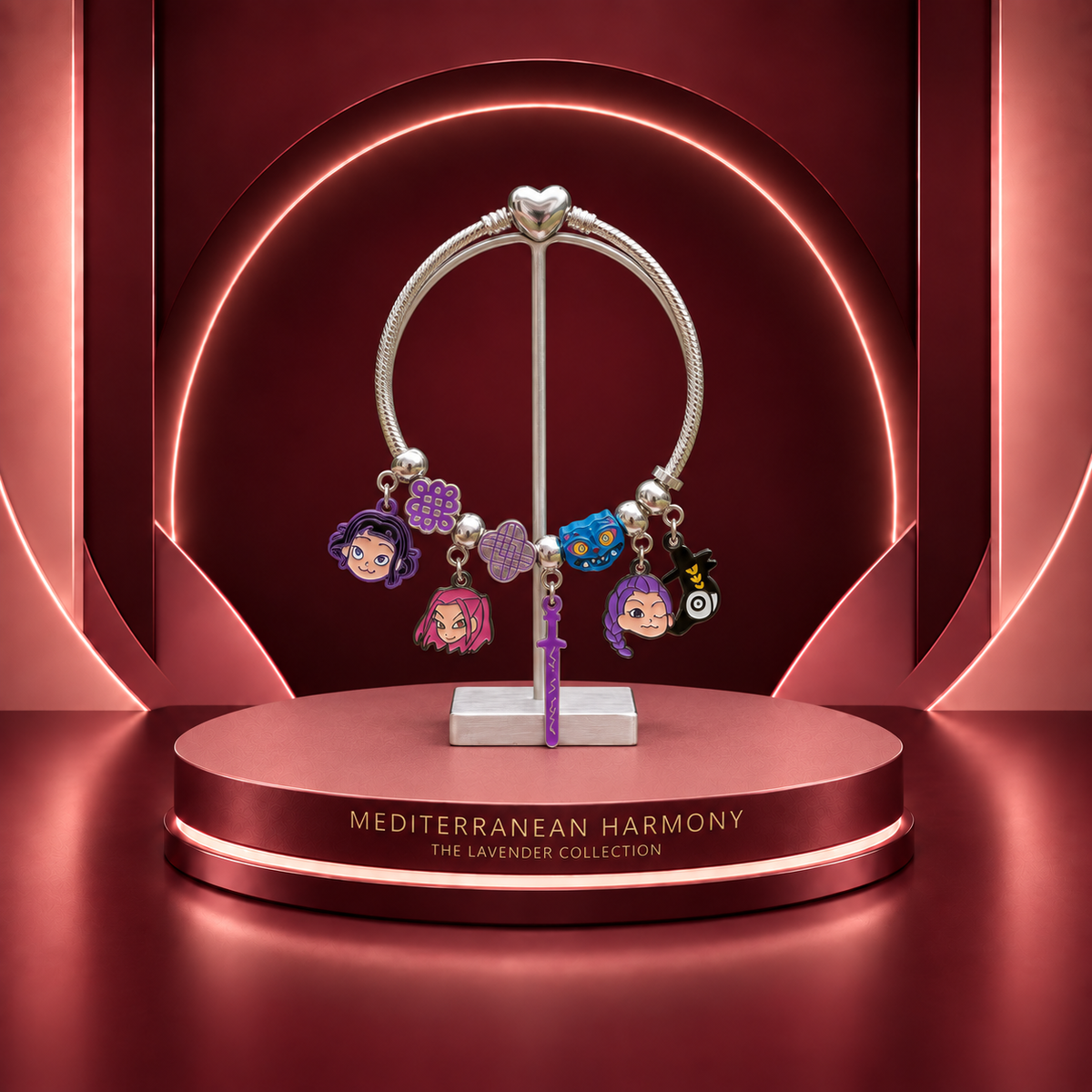 DIY Fantasy K-Pop Charm Bracelet Kit
