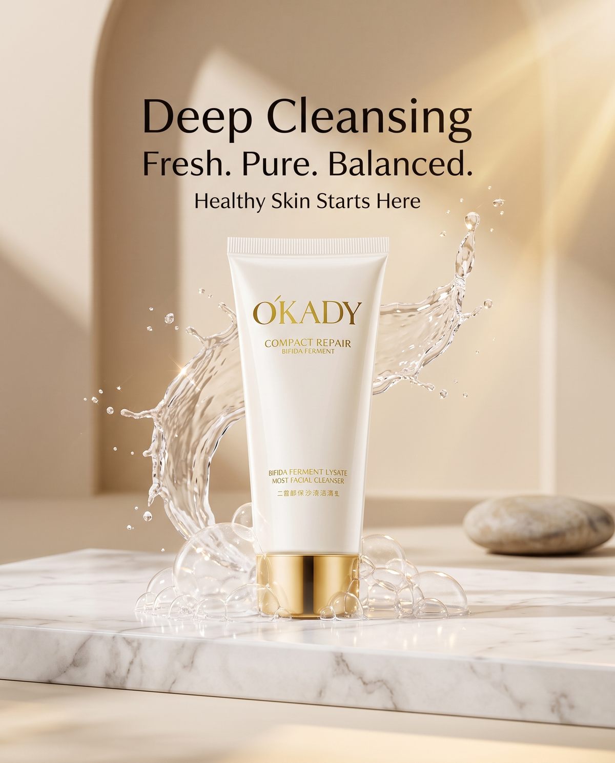 Preplexo ÓKADY Compact Repair Bio-Ferment Skincare Set