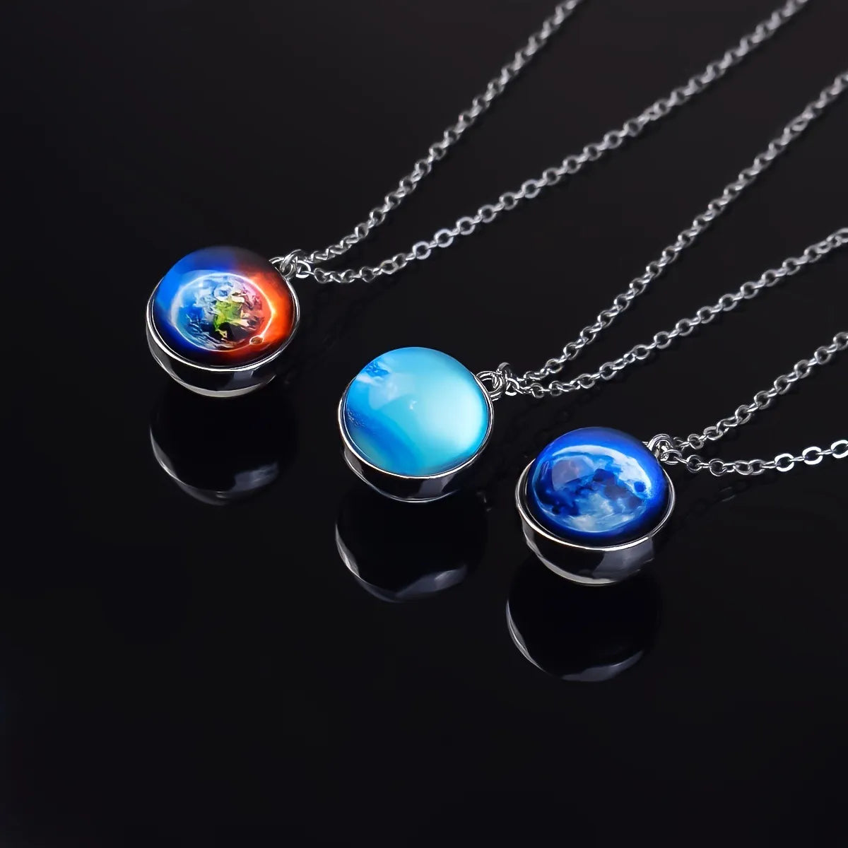 Preplexo Solar System Pendant Necklace