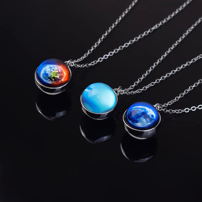 Preplexo Solar System Pendant Necklace