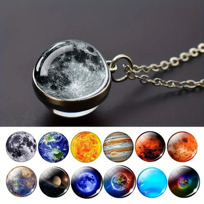 Preplexo Solar System Pendant Necklace