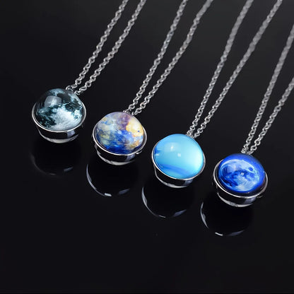 Preplexo Solar System Pendant Necklace