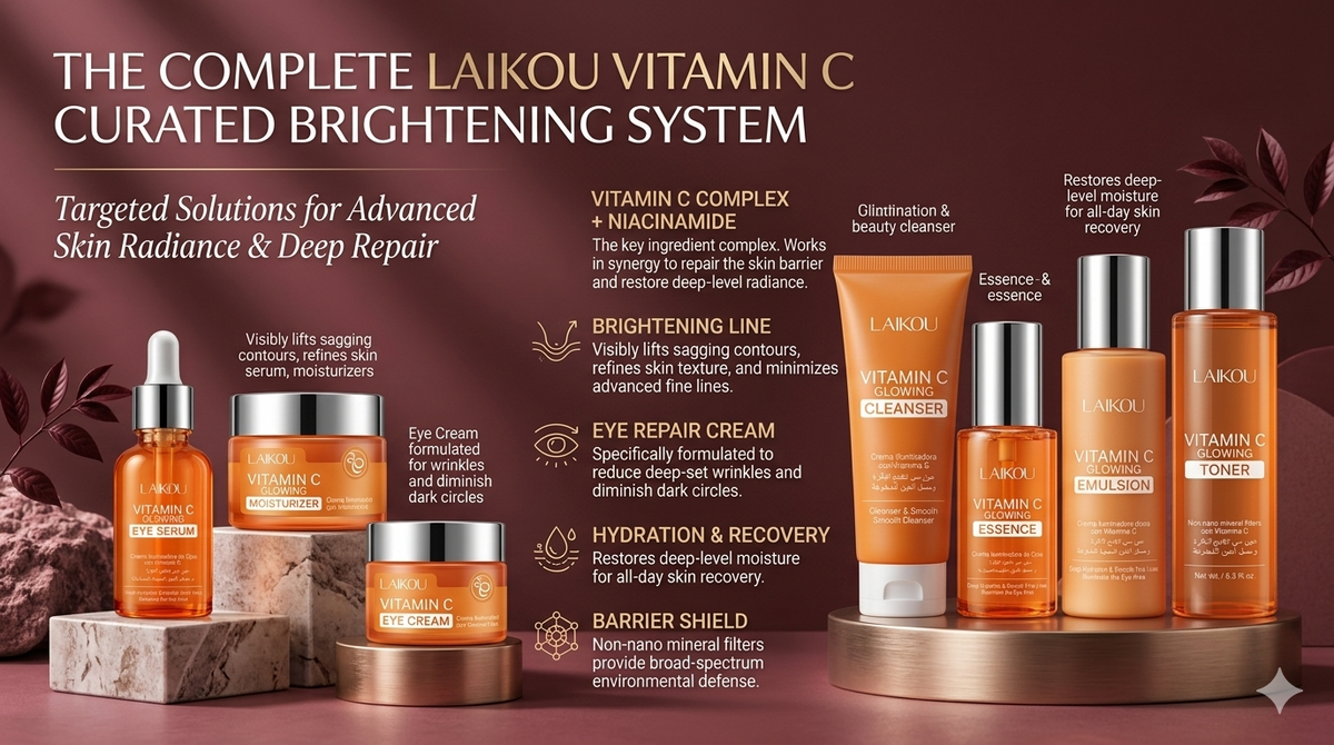Preplexo Laikou Vitamin C Brightening Eye Essence 30ml - Landing Image 2