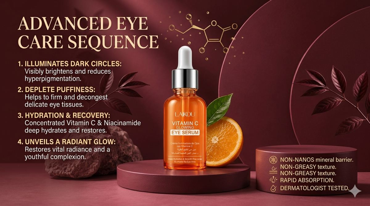 Preplexo Laikou Vitamin C Brightening Eye Essence 30ml - Landing Image 3